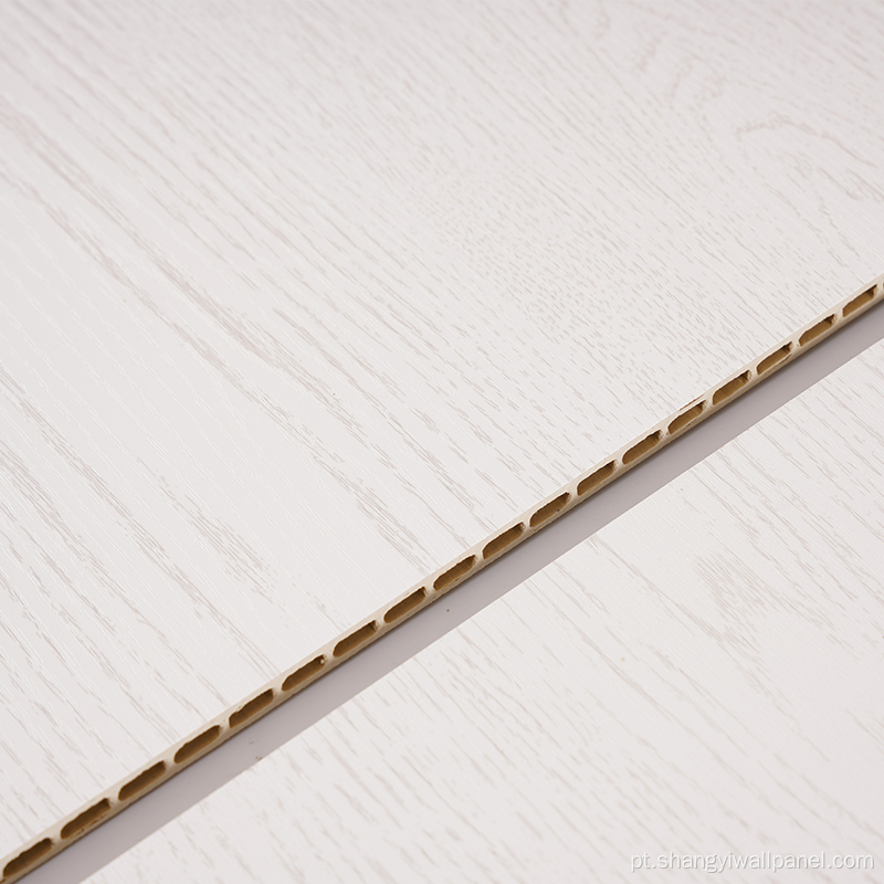 Painel de parede decorativo de fibra de madeira de bambu WPC