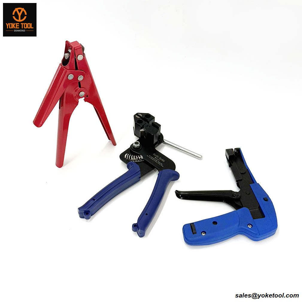 Metal nylon plástico zíper zípe inoxidável aço de cabo de instalação Ferramentas de fixação de cortador