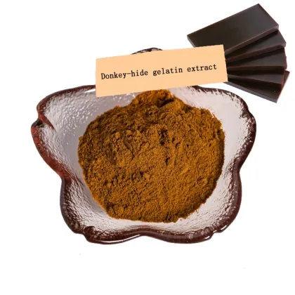 factory supply chinese herb donkey-hide gelatin extract/colla corii aaini extract/ass-hide glue powder