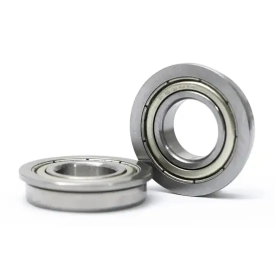 Steel Cage Flanged Chrome Steel HXHV Flange Deep Groove Ball Bearing 80x100x10 mm