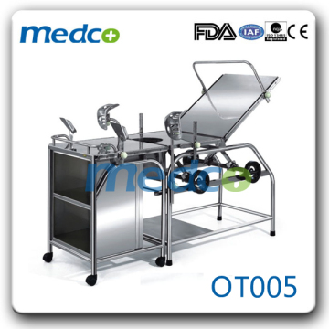 Hospital labor and delivery beds of gynecology equipment OT005