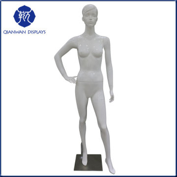 Full body female mannequin for clothes display
