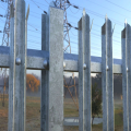 Прочная стальная палисада ограждает для безопасных границ