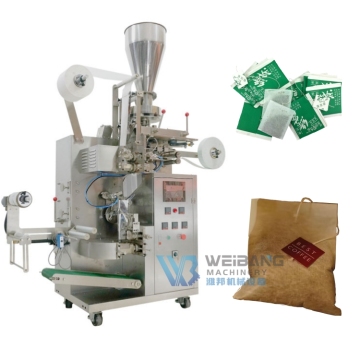 Vertikale Verpackungsmaschine für Teebeutel und Kaffeepulver mit innerem Filter und Außenbeutel
