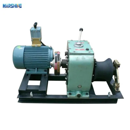 5T Diesel Engine Power Cable Winch