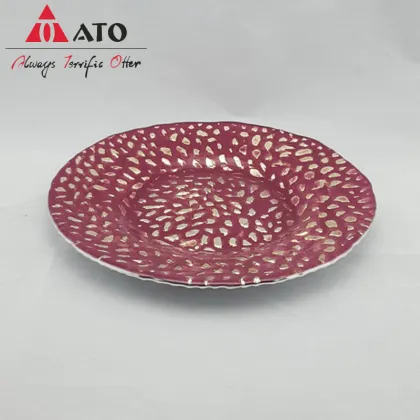 Durable Home Dinnerware plate Embossed plate