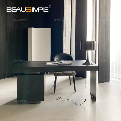 Modern Desk and Chair Home Office Set