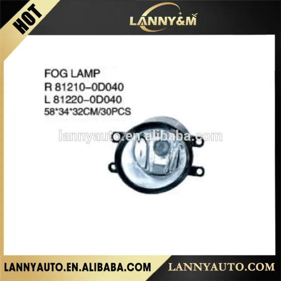 Fast production auto parts Toyota Corolla 2012 fog lamp