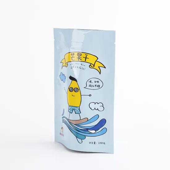 Aluminum Foil Mylar Stand Up Zipper Food Pouch