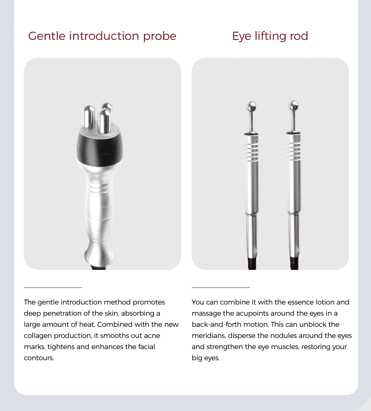 facial massager device