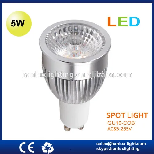 5W 400LM base TUV CE ROHS report LED ceiling light bulb