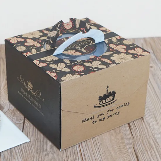 Wholesale kraft birthday cake box