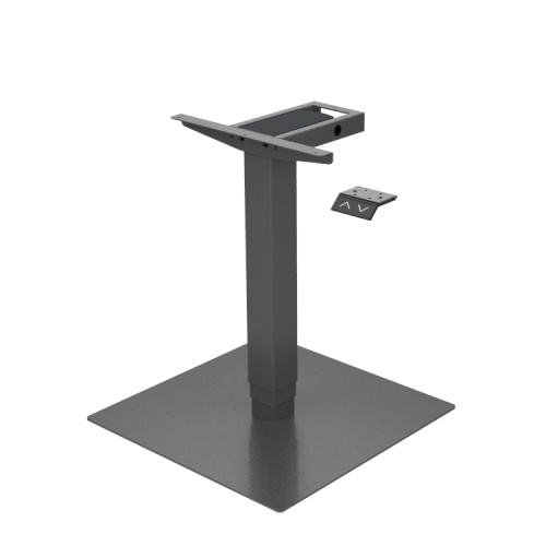 One Leg Standing Desk Small Height Adjustable Table With Lift Mechanism India Factory