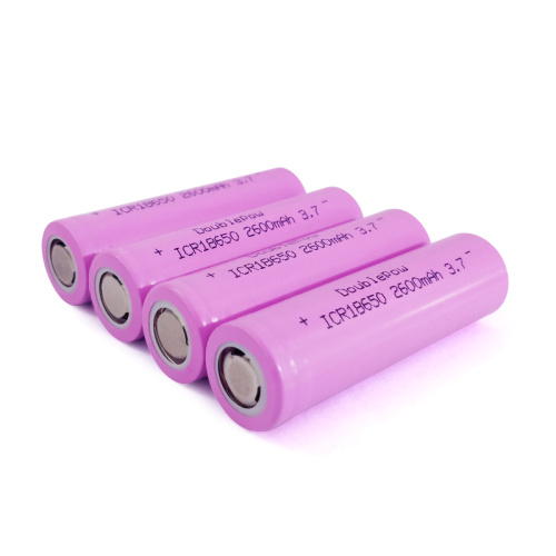 แบตเตอรี่ลิเธียมลิเธียมไอออน 18650 3.7v 3000mah แบบชาร์จไฟได้