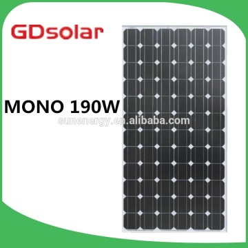 china guodian solar panels 190W with TUV