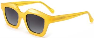 C2 Acetate Sunglasses Transparent Yellow