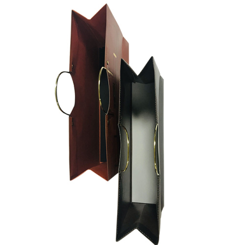 Paper shopping Bag with Metal Handle