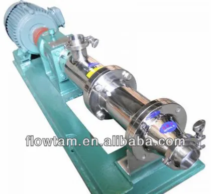 stainless steel mono screw pump