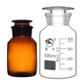 Wide mouth Amber Reagent Bottle with stopper 2500ml