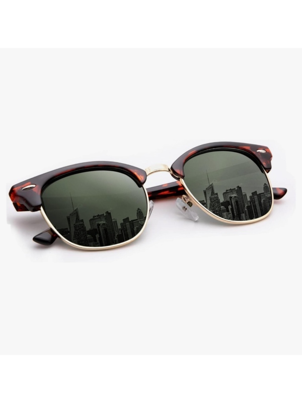 Trendy Half Frame Sunglasses for Daily Wear