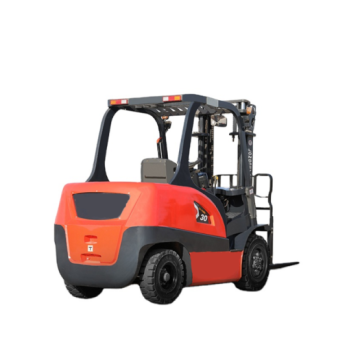 New type 4 wheel electric forklift truck price