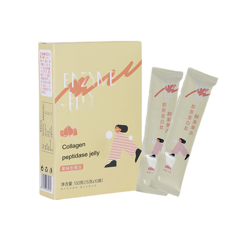 Peach Probiotic Detox Weight Loss Collagen Jelly Stick