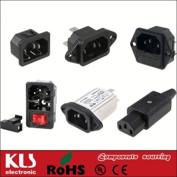 Good quality switched fused socket outlets UL CE ROHS 089 KLS