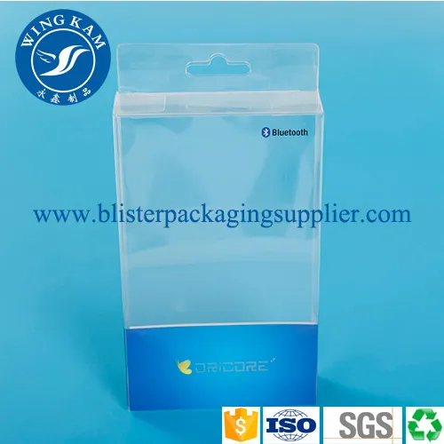 Eco Friendly Frosted Rectangular Plastic Packaging