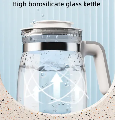 Smart Multi-Function Kitchen Appliance: Temperature Control Home Smart Kettle & Steamer