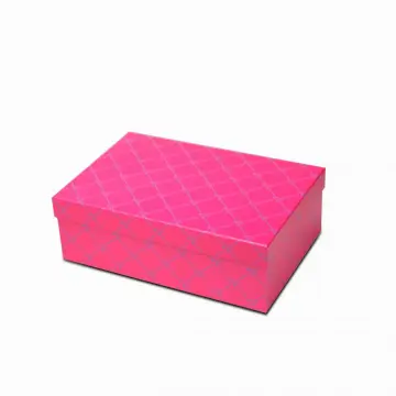 Red Medium Gift Cardboard boxes With lid