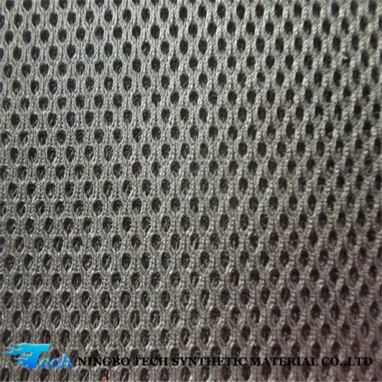 2014 Professional designed hot selling mesh fabric for sport shoes with excellent quality, dark grey color