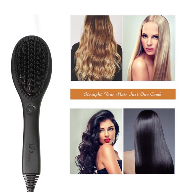 Ceramic Hair Straightening Brush Reviews