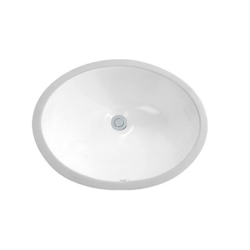 Oval Under Counter Ceramic Basin for Bathroom Vanity Undermount Sinks