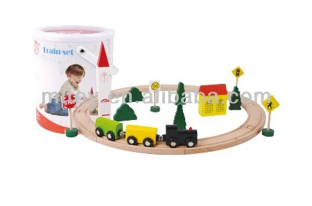Wooden Train educational toys for kids