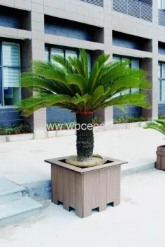 Solid Outdoor Wpc Flower Box 