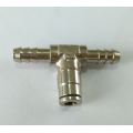 Air-Fluid Brass Hose Barb Tee Fittings.