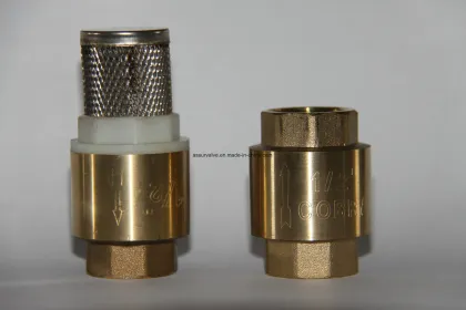 Brass Water Check Valves with Stainless Steel Net