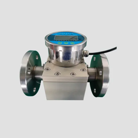 SS304 Gear Flow Meter with Flange Connect and Digital Display for Oil Flow Measurement