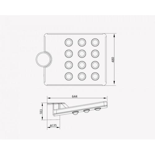 Waterproof LED Outdoor Lamp Garden Light