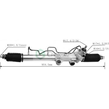 LHD Automobile and Power Steering Racks Toyota Prado 3400 1996-2008