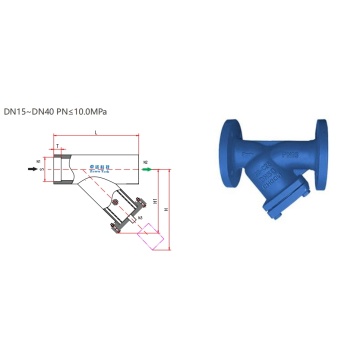 Wleded Pipeline Y-Strainer-Socket Weld