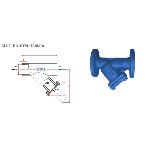 Wleded Pipeline Y-Strainer-Socket Weld