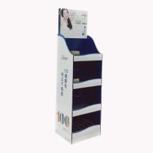 Merchandising retail store cardboard stand up display