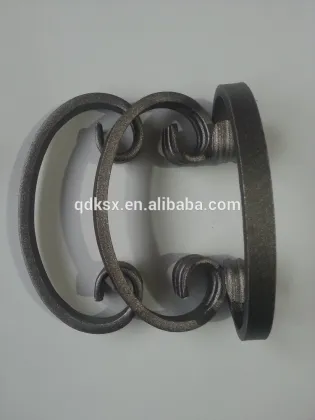 Wrought iron Scrolls("C" and "S")