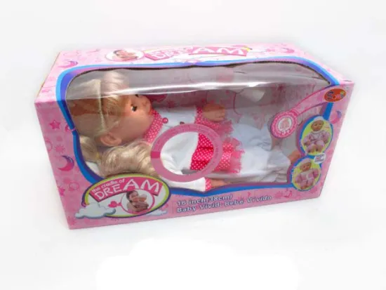 16" DOLL SET W/LIGHT&MUSIC