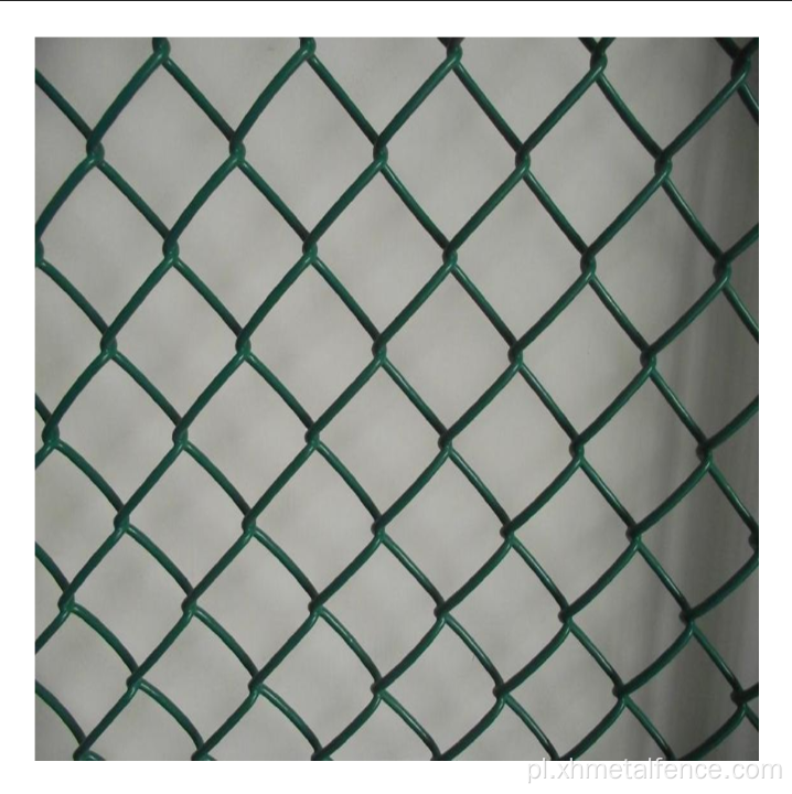 Ogrodzenie łańcucha ocynkowane lub powlekane PVC