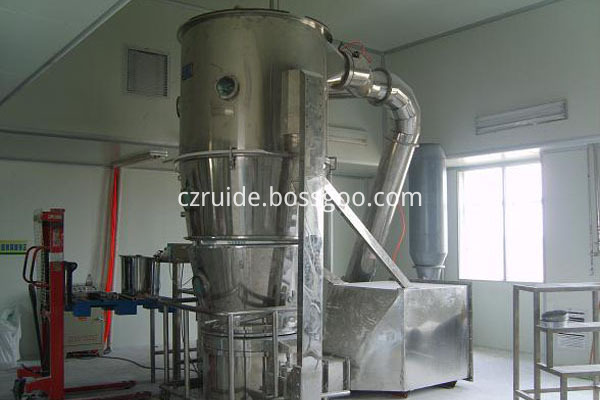 Forms ideal, uniform and porous granules automatic fluidized bed granulator machine