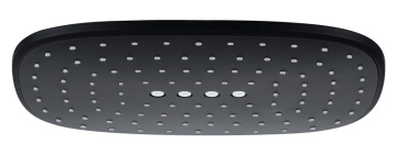Fixed Multifunctional High Pressure Black Shower Head