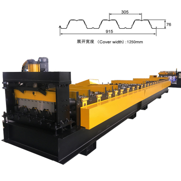Galvanized Metal Roof and Steel Floor Deck Sheet Roll Forming Machine