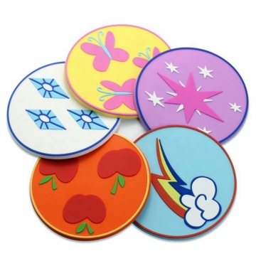 Custom Soft Plastic Coasters - Guangzhou Factory China